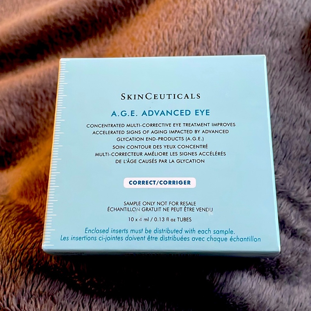 Skinceuticals A.G.E. Advanced Eye Treatment Sample box